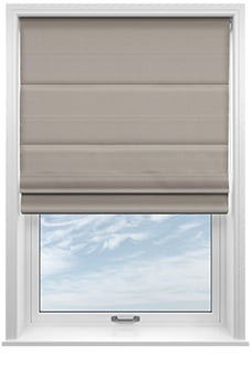 Loxley, Fibre Brown - Motorised Roman Blind
